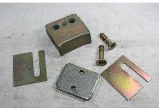 ENSEMBLE GACHE FIXE DE SERRURE DE PORTE COTE DROIT...CITROEN 2CV - ...