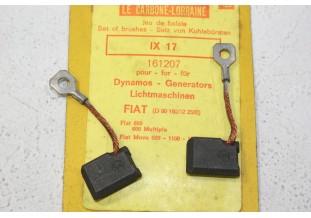 CHARBONS IX-17 POUR DYNAMOS FIAT...POUR FIAT 600 600 MULTIPLA MOVA ...