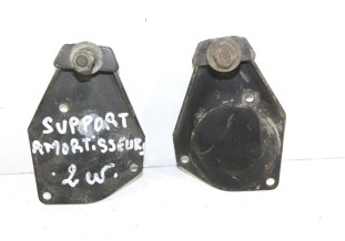 PAIRE DE SUPPORTS D'AMORTISSEURS AR D/G...CITROEN 2CV AZ AZL AZU A...