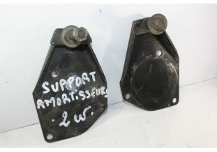 PAIRE DE SUPPORTS D'AMORTISSEURS AR D/G...CITROEN 2CV AZ AZL AZU A...