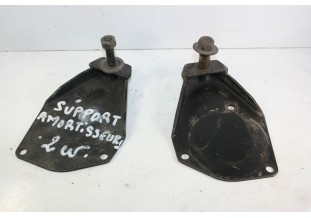 PAIRE DE SUPPORTS D'AMORTISSEURS AR D/G...CITROEN 2CV AZ AZL AZU A...