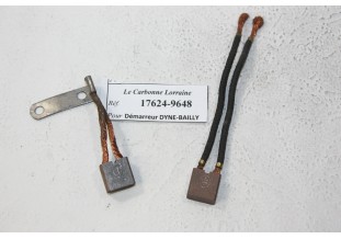 CHARBONS 17624/9648 POUR DEMARREURS DYNE-BAILLY...POUR TALBOT DELAH...