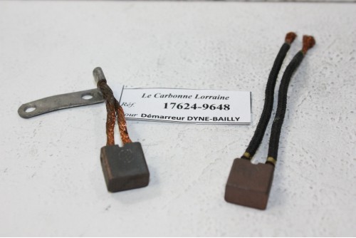 CHARBONS 17624/9648 POUR DEMARREURS DYNE-BAILLY...POUR TALBOT DELAH...