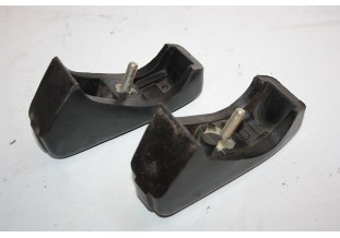 PAIRE DE BUTOIRS DE PARE-CHOC D/G NEUF...RENAULT R4 - Tracauto1950