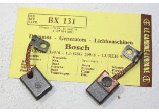 CHARBONS BX 131 POUR DYNAMO BOSCH...POUR BMW PORSCHE OPEL NSU SAAB ...