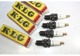JEU DE 4 BOUGIES KLG FFE 75...SIMCA 1000 RALLYE MINI COOPER CITROEN...