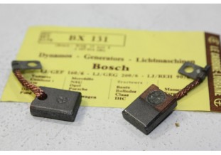 CHARBONS BX 131 POUR DYNAMO BOSCH...POUR BMW PORSCHE OPEL NSU SAAB ...