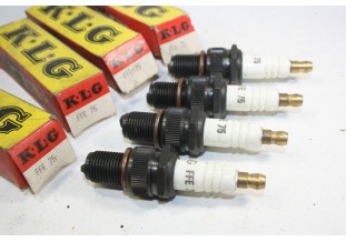 JEU DE 4 BOUGIES KLG FFE 75...SIMCA 1000 RALLYE MINI COOPER CITROEN...