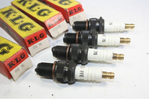 JEU DE 4 BOUGIES KLG FFE 75...SIMCA 1000 RALLYE MINI COOPER CITROEN...